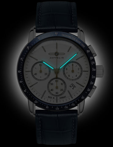 Zeppelin New York Quartz Chronograph Watch