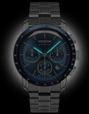 Zeppelin New York Quartz Chronograph Watch
