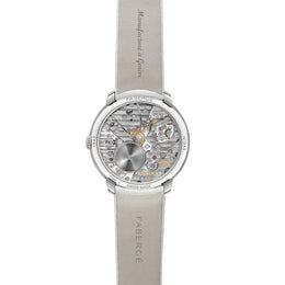 Faberge Watch Lady Compliquee Peacock White 1542