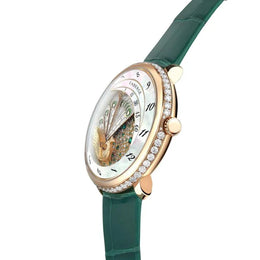 Faberge Lady Compliquee Peacock Emerald Watch