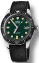 Oris Watch Divers Sixty Five Green Rubber 01 733 7720 4057-07 4 21 18