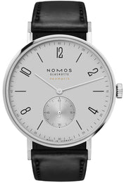Nomos Glashutte Watch Tangente Neomatik 39 Platinum Grey Sapphire Crystal 144