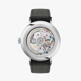 Nomos Glashutte Tangente Neomatik 39 Blue Gold Sapphire Crystal Watch