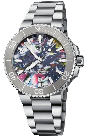 Oris Watch Aquis Date 01 733 7766 4150-SET