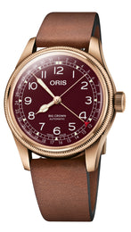 Oris Watch Big Crown Pointer Date Bronze Leather  Red 01 754 7741 3168-07 5 20 58BR