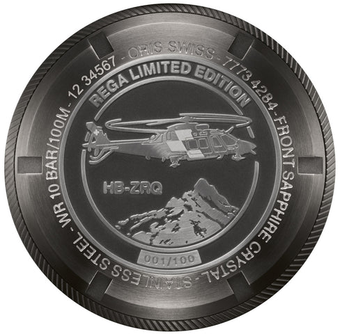 Oris Watch Big Crown ProPilot Rega Fleet AgustaWestland Da Vinci HB-ZRQ Limited Edition