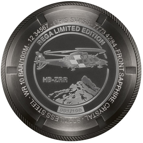Oris Watch Big Crown ProPilot Rega Fleet AgustaWestland Da Vinci HB-ZRR Limited Edition