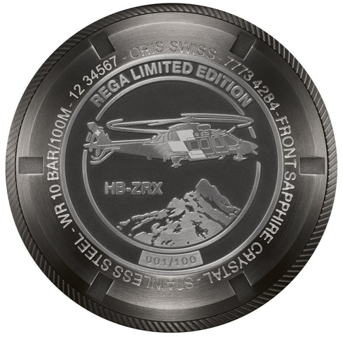 Oris Watch Big Crown ProPilot Rega Fleet AgustaWestland Da Vinci HB-ZRX Limited Edition