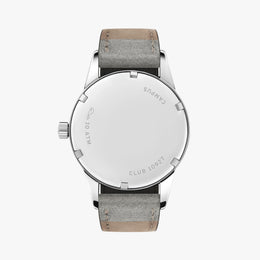 Nomos Glashutte Club Campus Deep Pink Steel Back Watch