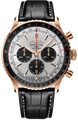 Breitling Watch Navitimer B01 Chronograph 46 18k Black Croc Folding Clasp RB0137241G1P1