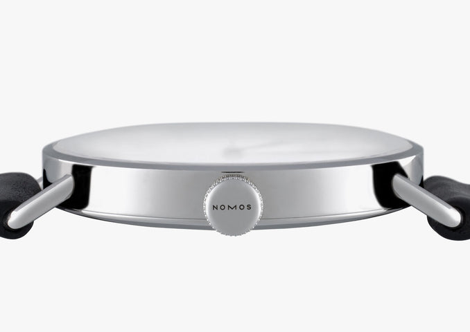 Nomos Glashutte Watch Metro 38 Datum Sapphire Crystal