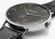 Nomos Glashutte Watch Metro 38 Datum Urban Black Sapphire Crystal