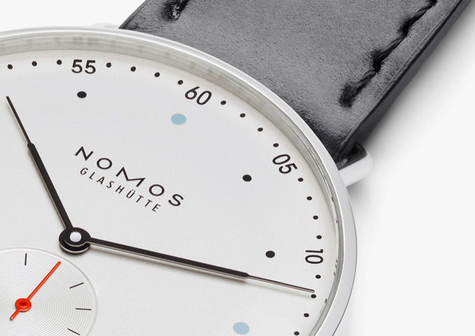 Nomos Glashutte Watch Metro 38 Sapphire Crystal