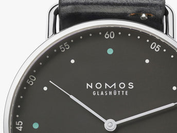 Nomos Glashutte Watch Metro 38 Steel Back