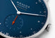 Nomos Glashutte Metro Neomatik 39 Midnight Blue Sapphire Crystal Watch