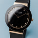 Bering Ceramic Black Mesh Ladies Watch