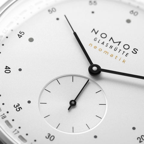Nomos Glashutte Metro Neomatik 41 Update Sapphire Crystal Watch