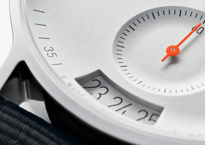 Nomos Glashutte Autobahn Neomatik 41 Date Sports Grey Sapphire Crystal Watch