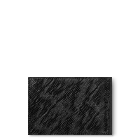 Montblanc Sartorial Wallet 6cc with Money Clip Black