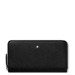 Montblanc Sartorial Wallet 12cc Zip Around Black 130319
