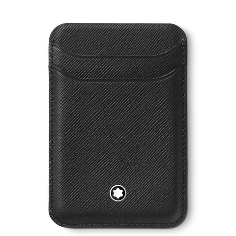 Montblanc Sartorial Card Wallet 2cc For iPhone with MagSafe Black 130325