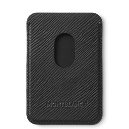 Montblanc Sartorial Card Wallet 2cc For iPhone with MagSafe Black
