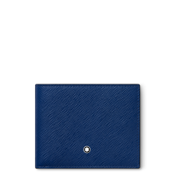 Montblanc Sartorial Wallet 6cc Blue 130812