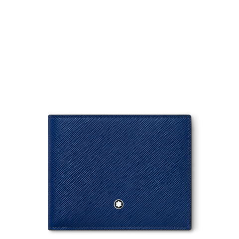 Montblanc Sartorial Wallet 6cc Blue 130812