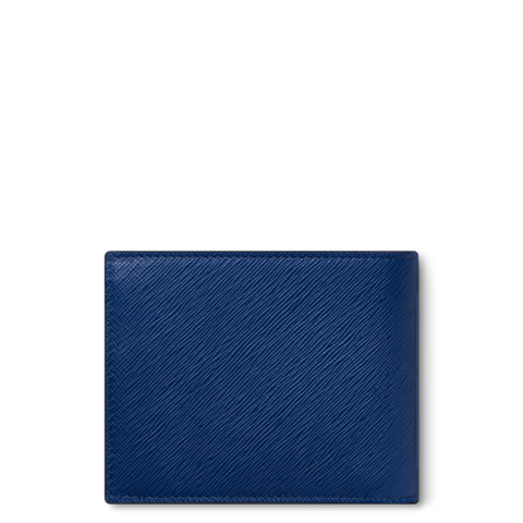Montblanc Sartorial Wallet 6cc Blue D