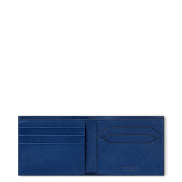 Montblanc Sartorial Wallet 6cc Blue D