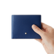 Montblanc Sartorial Wallet 6cc Blue D