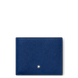 Montblanc Sartorial Wallet 6cc Blue 130812