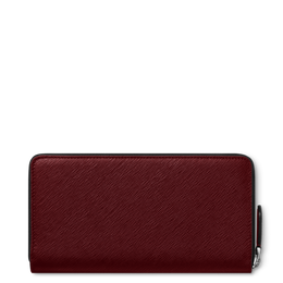 Montblanc Sartorial Wallet 12cc Zip Around Violet de Cobalt