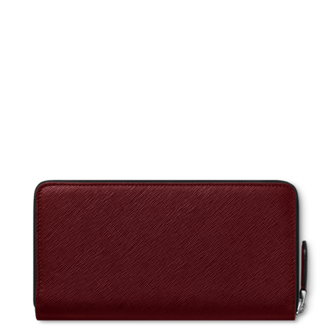 Montblanc Sartorial Wallet 12cc Zip Around Violet de Cobalt