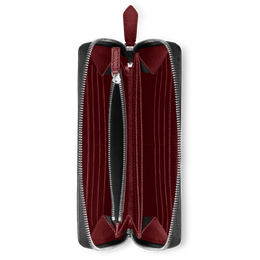 Montblanc Sartorial Wallet 12cc Zip Around Violet de Cobalt