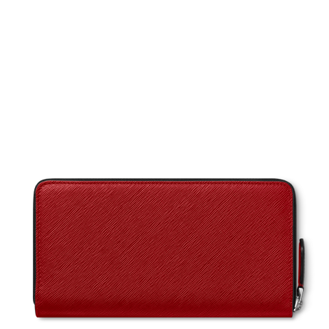 Montblanc Sartorial Wallet 12cc Zip Around Red
