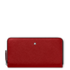 Montblanc Sartorial Wallet 12cc Zip Around Red 130829