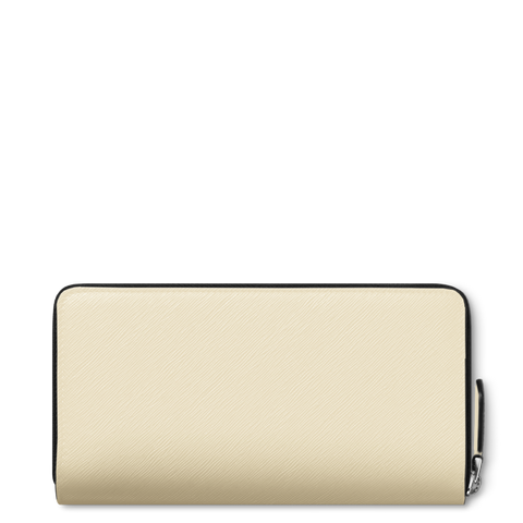 Montblanc Sartorial Wallet 12cc Zip Around Ivory