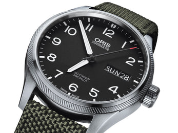 Oris Watch Big Crown ProPilot Day Date Olive Textile