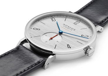 Nomos Glashutte Watch Tangente Neomatik 39 Silvercut Sapphire Crystal