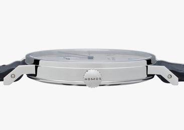 Nomos Glashutte Watch Tangente Neomatik 39 Silvercut Sapphire Crystal