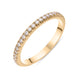 18ct Rose Gold Diamond Half Eternity Ring, BLC-266.