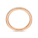 18ct Rose Gold Diamond Half Eternity Ring, BLC-266_3
