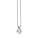 18ct White Gold 0.32ct Diamond Certified Solitaire Pendant Necklace, BLC-303_2