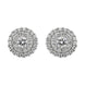 18ct White Gold Diamond Two Piece Gift Set, S150 earrings