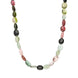 18ct White Gold Tourmaline Beaded Chunky Necklace, UNITOURMT