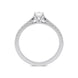 18ct White Gold 0.52ct Diamond Shoulder Ring BLC-077
