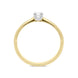 18ct Yellow Gold 0.15ct Brilliant Cut Diamond Solitaire Ring BLC-086