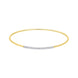 18ct Yellow Gold 0.18ct Diamond Bangle BLC-103