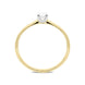 18ct Yellow Gold 0.25ct Diamond Brilliant Cut Solitaire Ring, BLC-027.